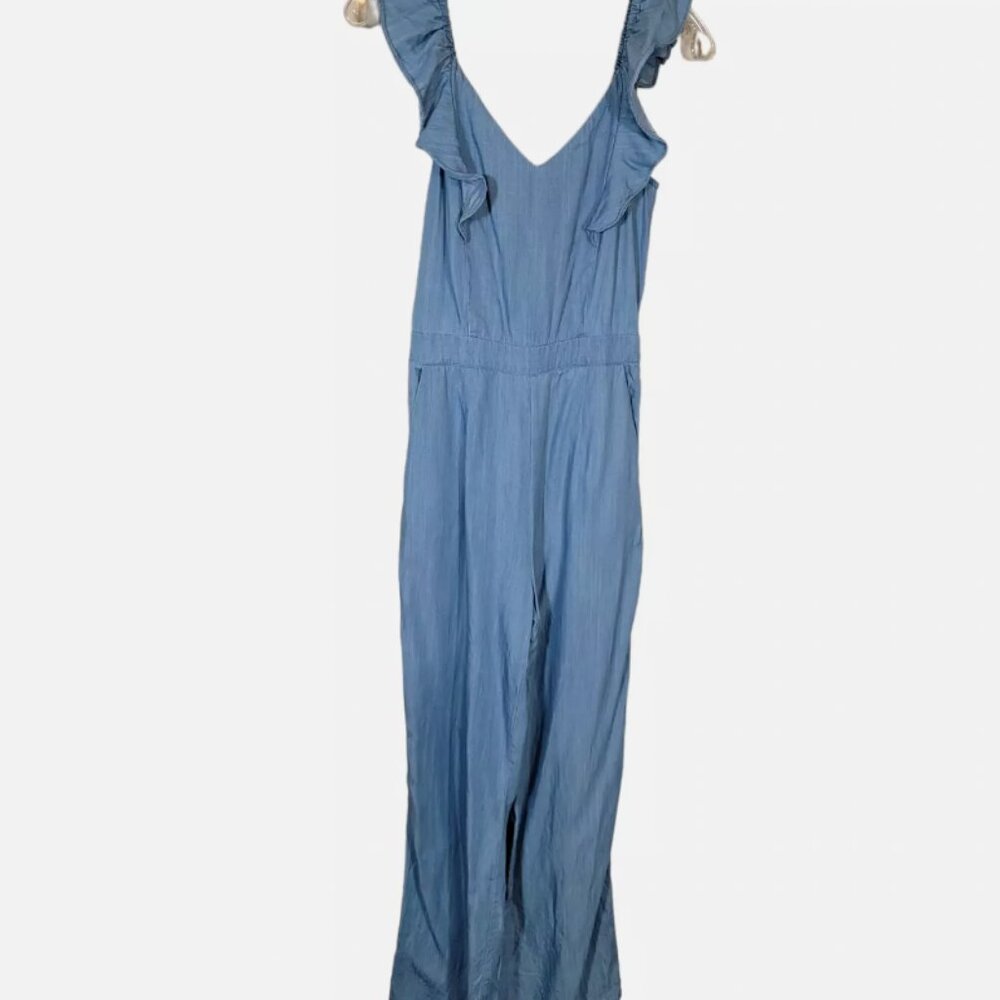 SugarLips NWT Women's Jumpsuit Lightweight "denim" blue